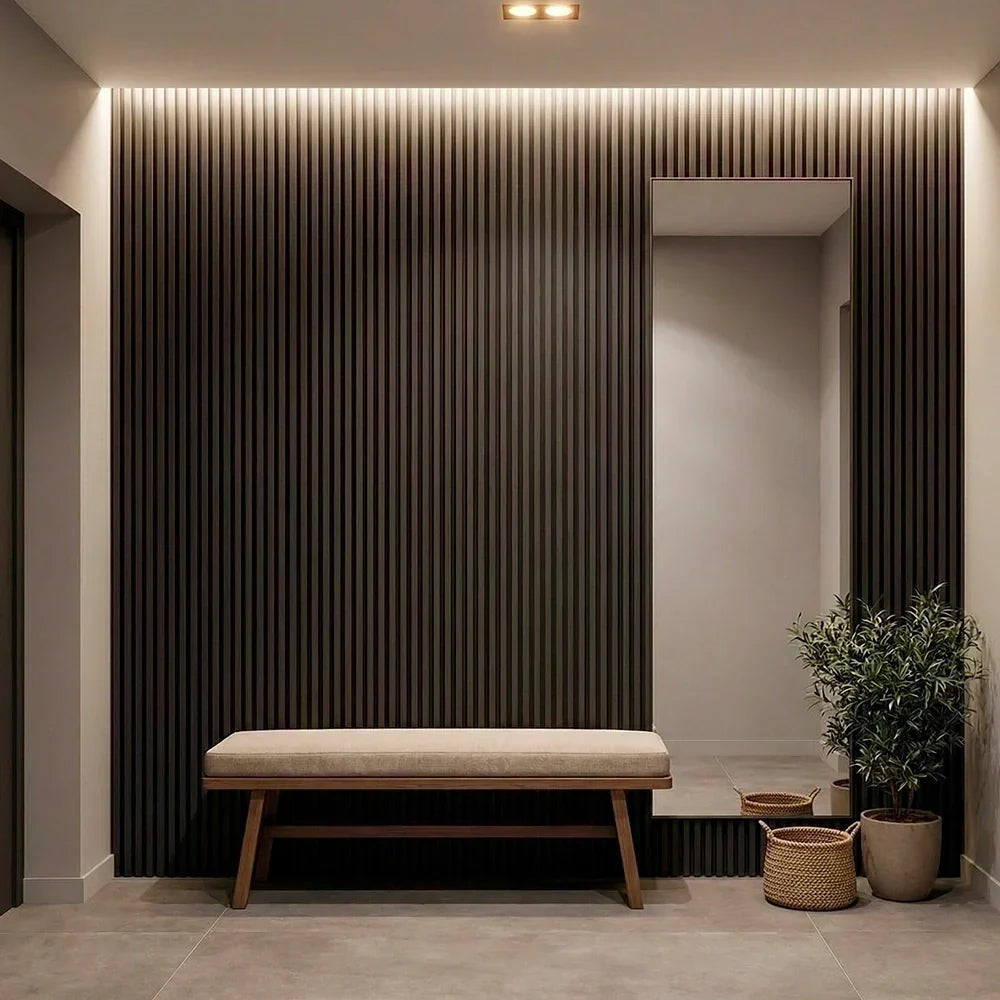 Flexibele Houten Akoestische Panelen - (270 cm x 110 cm)