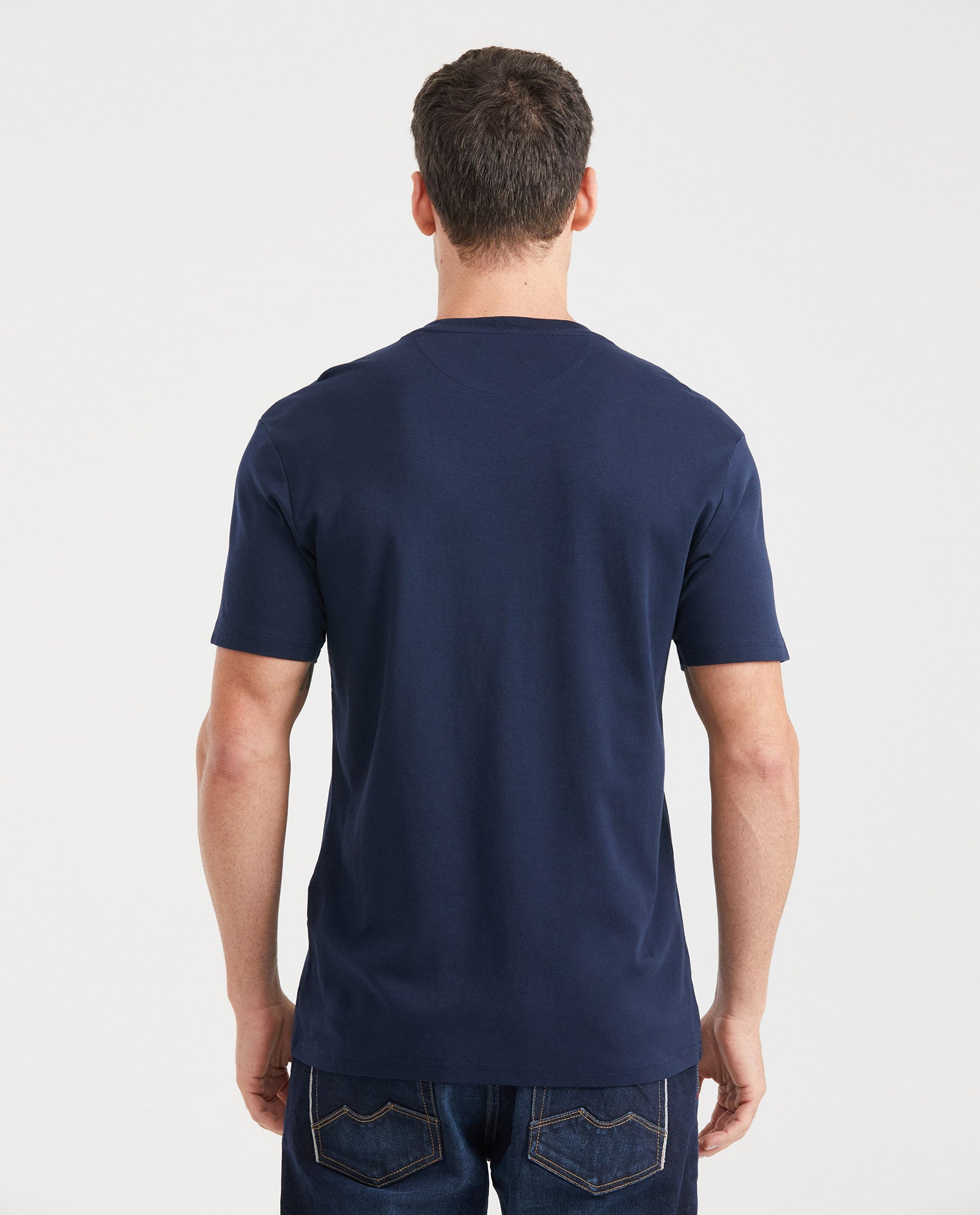 Men's T-Shirt 100% Cotton - Blue