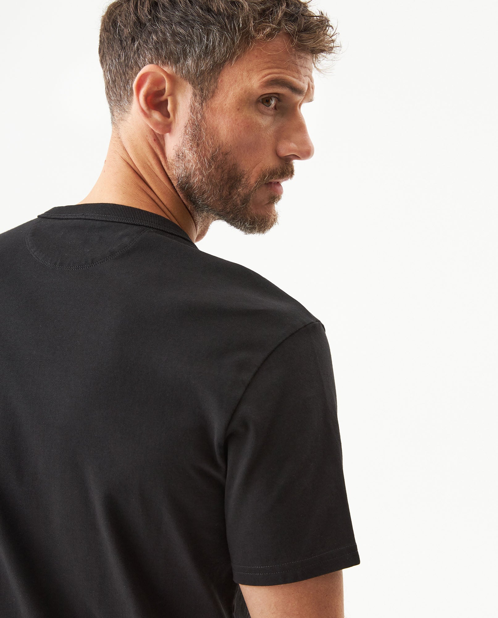 Men's T-Shirt Short Sleeve Classic Fit - Black