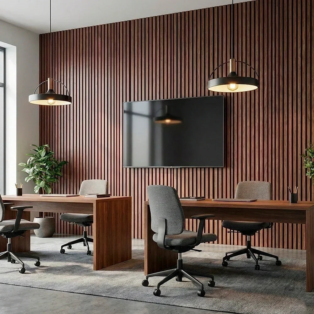 Flexibele Houten Akoestische Panelen - (270 cm x 110 cm)