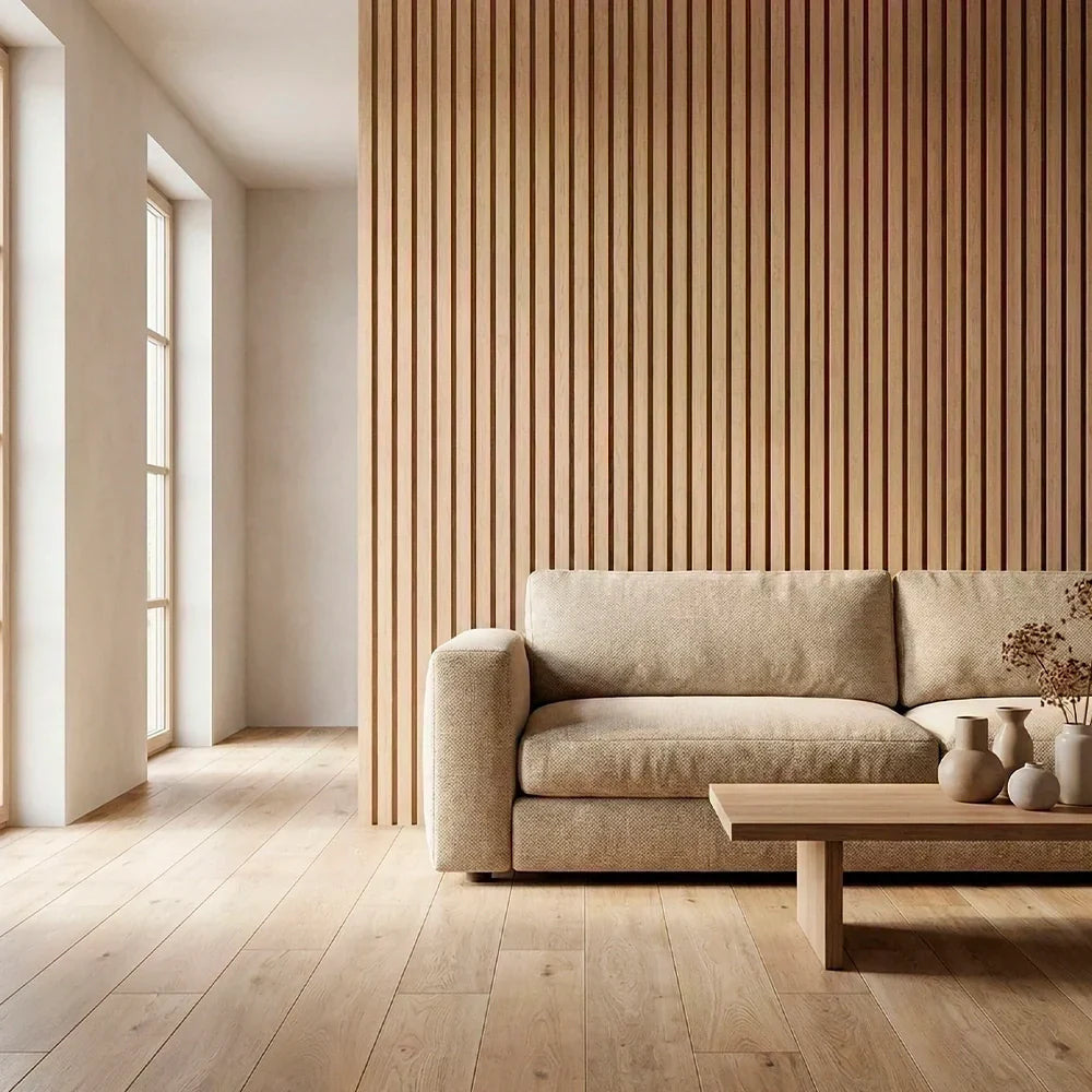 Flexibele Houten Akoestische Panelen - (270 cm x 110 cm)